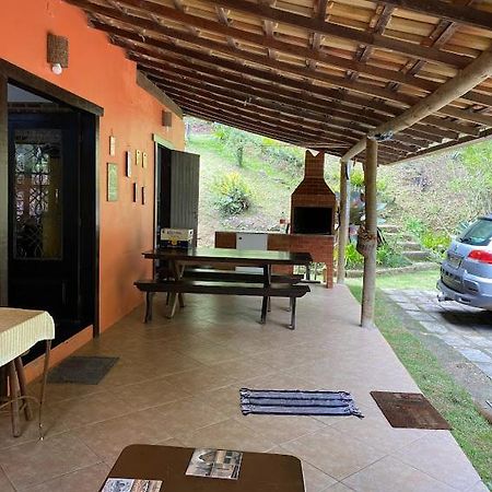Lumiar Chale Colonial Lareira Deck Para Beira Rio Particular E Reservado Area De Lazer Pertinho Centro Do Bairro Kültér fotó
