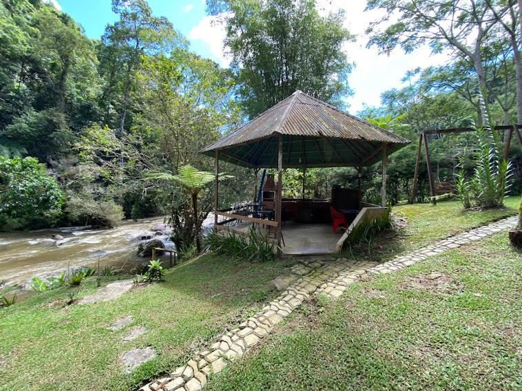 Lumiar Chale Colonial Lareira Deck Para Beira Rio Particular E Reservado Area De Lazer Pertinho Centro Do Bairro Kültér fotó